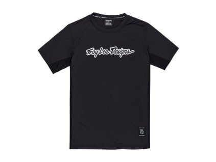 TLD DRES S KRÁTKÝM RUKÁVEM SKYLINE RIDE TEE SIGNATURE BLACK S (Veľkosť S)