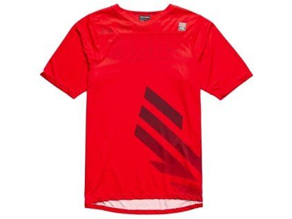 TLD DRES S KRÁTKÝM RUKÁVEM SKYLINE SRAM EAGLE ONE FIERY RED S (Veľkosť S)
