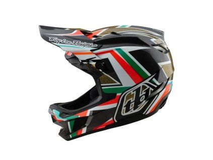 TLD HELMA D4 CARBON FRAMES BLACK / GOLD XS (Veľkosť XS)
