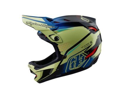 TLD HELMA D4 COMPOSITE DRIP GLO YELLOW XS (Veľkosť XS)