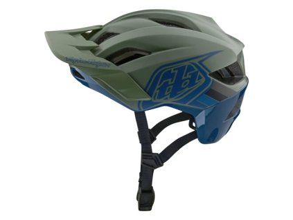 TLD HELMA FLOWLINE SE MIPS BADGE OLIVE / INDIGO XS-S (Farba Olive / Indigo, Veľkosť XS-S)
