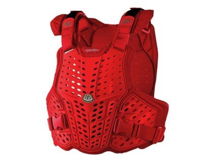 TLD CHRÁNIČ PÁTEŘE A HRUDNÍKU ROCKFIGHT CE FLEX RED XS-S (Veľkosť XS-S)