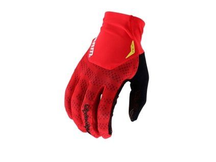 TLD RUKAVICE ACE SRAM SHIFTED FIERY RED S (Veľkosť S)