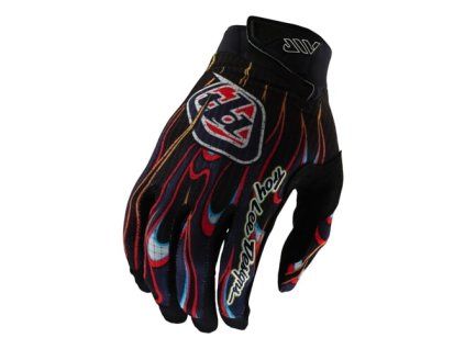 TLD RUKAVICE AIR TORCHED BLACK / RED S (Veľkosť S)