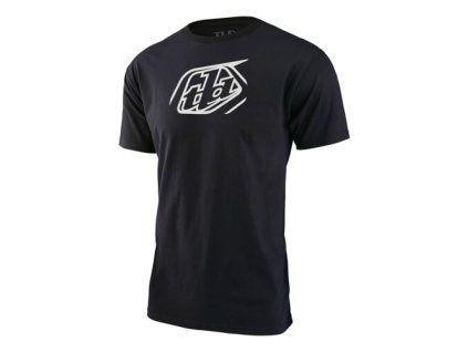 TLD TRIKO S KRÁTKÝM RUKÁVEM BADGE BLACK M (Veľkosť M)