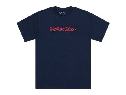 TLD TRIKO S KRÁTKÝM RUKÁVEM SIGNATURE NAVY S (Veľkosť S)