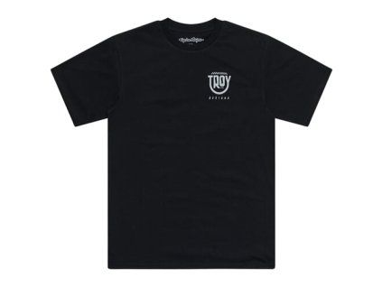 TLD TRIKO S KRÁTKÝM RUKÁVEM SMILEY BLACK S (Veľkosť S)