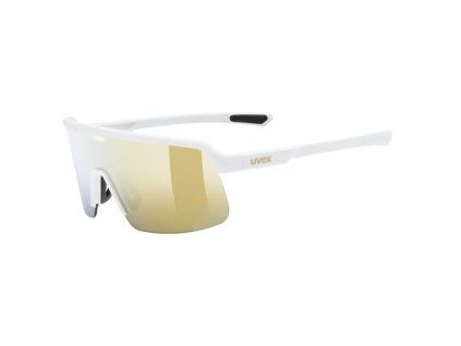 257581 uvex bryle dyrt white matt mir gold