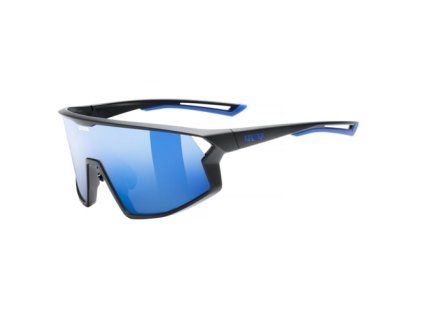252058 uvex bryle skyryse black matt mir blue