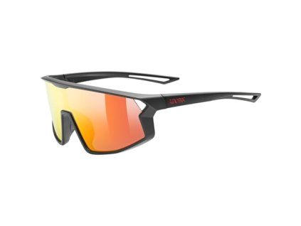 261430 uvex bryle skyryse jr black matt mir red