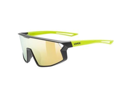257485 uvex bryle skyryse jr black yellow matt mir yellow