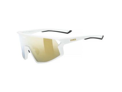 261760 uvex bryle skyryse white matt mir gold