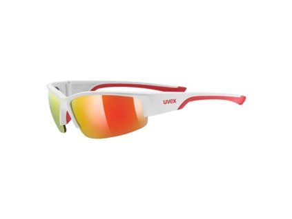 258436 uvex bryle sportstyle 215 white m red mir red
