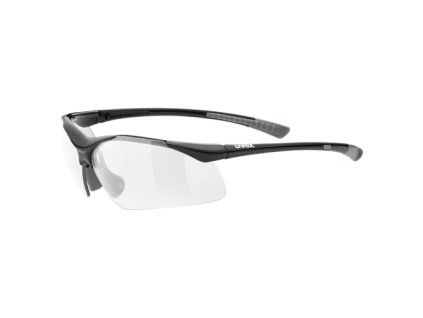 264487 uvex bryle sportstyle 223 black grey clear