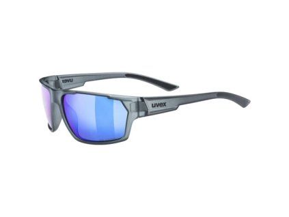 256477 uvex bryle sportstyle 233 p smoke mat mir blue