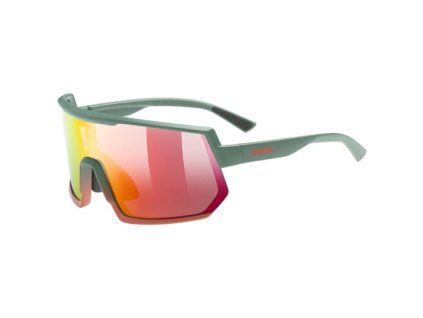 263323 uvex bryle sportstyle 235 moss gr gra mir red