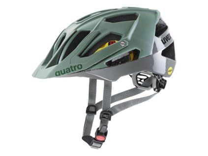 UVEX HELMA QUATRO CC MIPS MOSS-RHINO 52-57 (Farba moss rhino, Veľkosť 52-57)