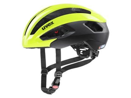 UVEX HELMA RISE CC NEON YELLOW-BLACK M 52-56 (Farba neon yellow-black matt, Veľkosť 52-56)
