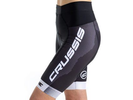 Crussis Cyklistické kraťasy – ONE dámské čierno-biela farba (Veľkosť XL)