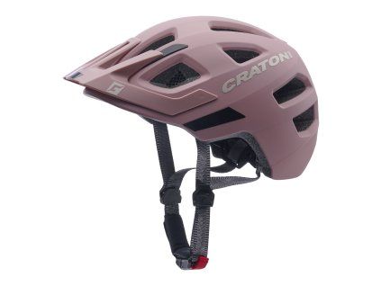 Dětská helma CRATONI Maxster Pro Rose Matt  - S (48-53 cm) (Veľkosť S)