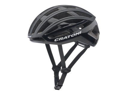 Helma CRATONI C-AirLite Black Matt-Glossy  - S-M (52-56 cm) (Veľkosť S)