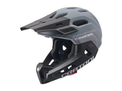 Helma CRATONI C-Maniac 2.0 MX Grey Matt  - S-M (52-56 cm) (Veľkosť S)