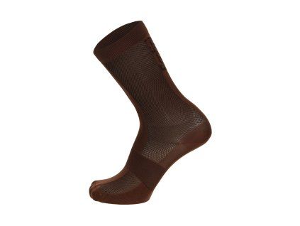 ponozky santini puro brown 1 o