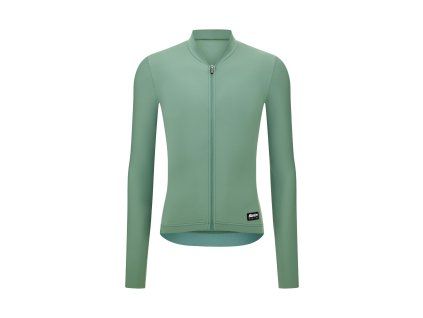 Unisex dres s dlhým rukávom SANTINI RTR Light Green - 3XS (Veľkosť XXXS)