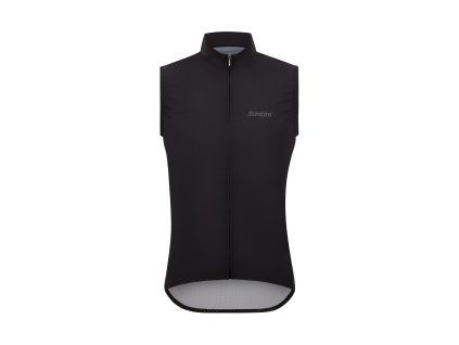 Unisex vesta SANTINI RTR Wind Black - XXS (Veľkosť XXS)