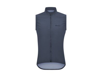 Unisex vesta SANTINI RTR Wind tmavomodrá - XXS (Veľkosť XXS)