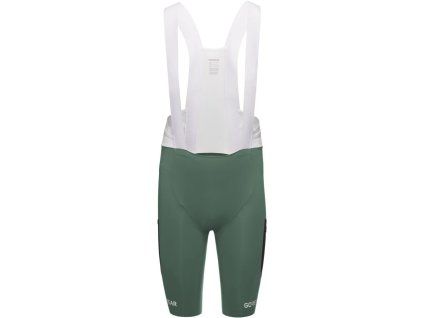 290007 gore spinshift cargo bib shorts mens slate green m