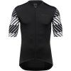 230911 gore swiftride optical jersey mens black white l