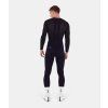 3/4 Kalhoty se šlemi SANTINI Unico Black - XS (Veľkosť XS)