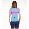 Dámský dres SANTINI Eco Sleek New Bengal Blue - S (Veľkosť S)