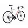 LOOK 765 Optimum 2 Disc Metallic Silver True Blood Satin 105 Mix 12 Shimano Wh-RS171 2025 (Veľkosť XS)