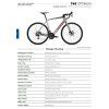 LOOK 765 Optimum 2 Disc Metallic Silver True Blood Satin 105 Mix 12 Shimano Wh-RS171 2025 (Veľkosť XS)