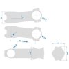 predstavec ritchey logic 4 axis 31 8mm o