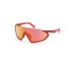 slunecni bryle adidas sport sp0041 matte red bordeaux mirror o