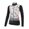 DOTOUT DÁMSKÝ DRES S DLOUHÝM RUKÁVEM FANATICA MELANGE LIGHT GREY-BLACK S (Veľkosť S)