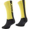 MAVIC PONOŽKY MAVIC LOGO YELLOW BLACK 35/38 (Veľkosť 35/38)