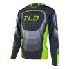 TLD DĚTSKÝ DRES S DLOUHÝM RUKÁVEM SPRINT REVERB CHARCOAL XS (Veľkosť XS)