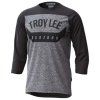 TLD DRES S 3/4 RUKÁVEM RUCKUS ARC BLACK S (Veľkosť S)