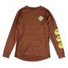 TLD DRES S DLOUHÝM RUKÁVEM RUCKUS RIDE TEE WHEELIES CHOCOLATE S (Veľkosť S)