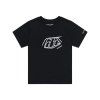 TLD TRIKO S KRÁTKÝM RUKÁVEM BADGE BLACK S (Veľkosť S)