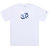 TLD TRIKO S KRÁTKÝM RUKÁVEM BADGE WHITE S (Veľkosť S)