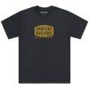 TLD TRIKO S KRÁTKÝM RUKÁVEM STAMP BLACK HEATHER M (Veľkosť M)