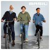 Basil HOGA nepremokavá bunda na bicykel unisex (Farba čierna, Veľkosť S)