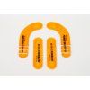 gelove vlozky bikeribbon gel pads orange o