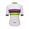 Dres SANTINI UCI World Champion Official White - XS (Veľkosť XS)
