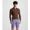 Unisex dres s dlhým rukávom SANTINI RTR Chocolate - 3XS (Veľkosť XXXS)